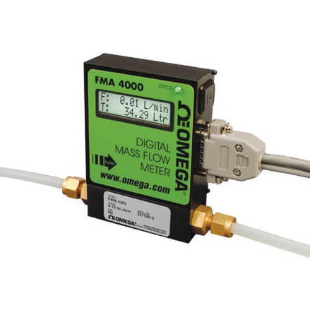 OMEGA奥米佳 FMA-4100／4300系列可编程气体质量流量计和累加器 适用于洁净气体