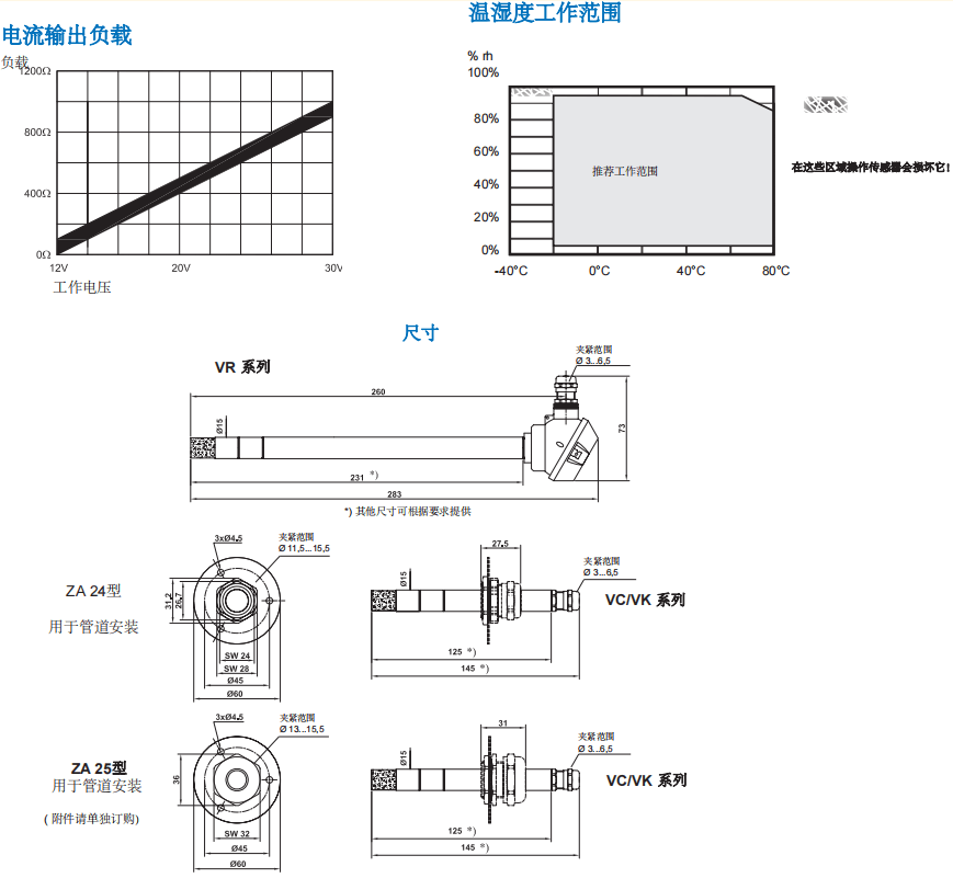 盖加美Galltec+mela C42 ME 温湿度变送器批发