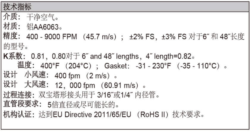 Dwyer德威尔MAFS金属平均风速测片批发